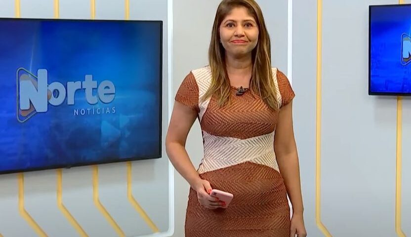 Norte Notícias é apresentado por Mariana Rocha – Foto: Reprodução/TV Norte Amazonas