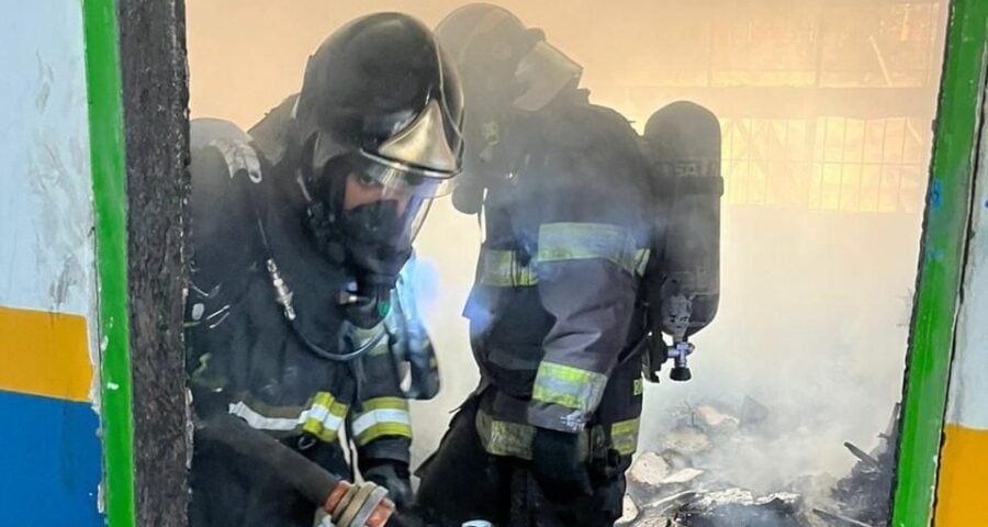 As aulas foram suspensas e ficarão na modalidade online até sexta-feira (26) - Foto: Divulgação/Corpo de Bombeiros