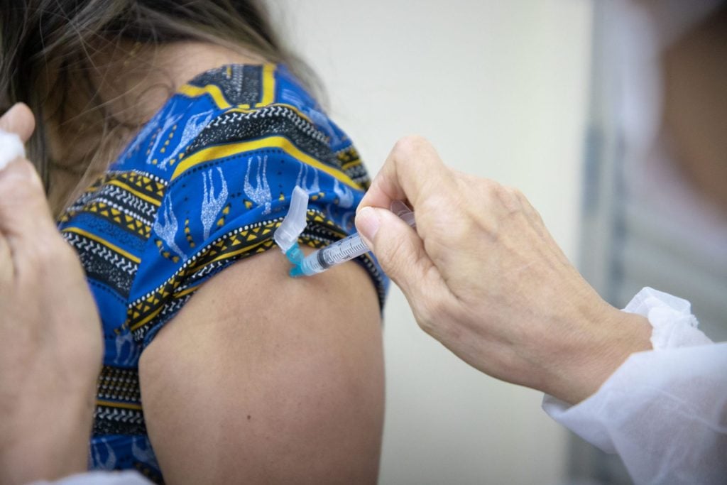 Vacinação contra a Influenza em Manaus - Foto: Graziela Praia/Semsa