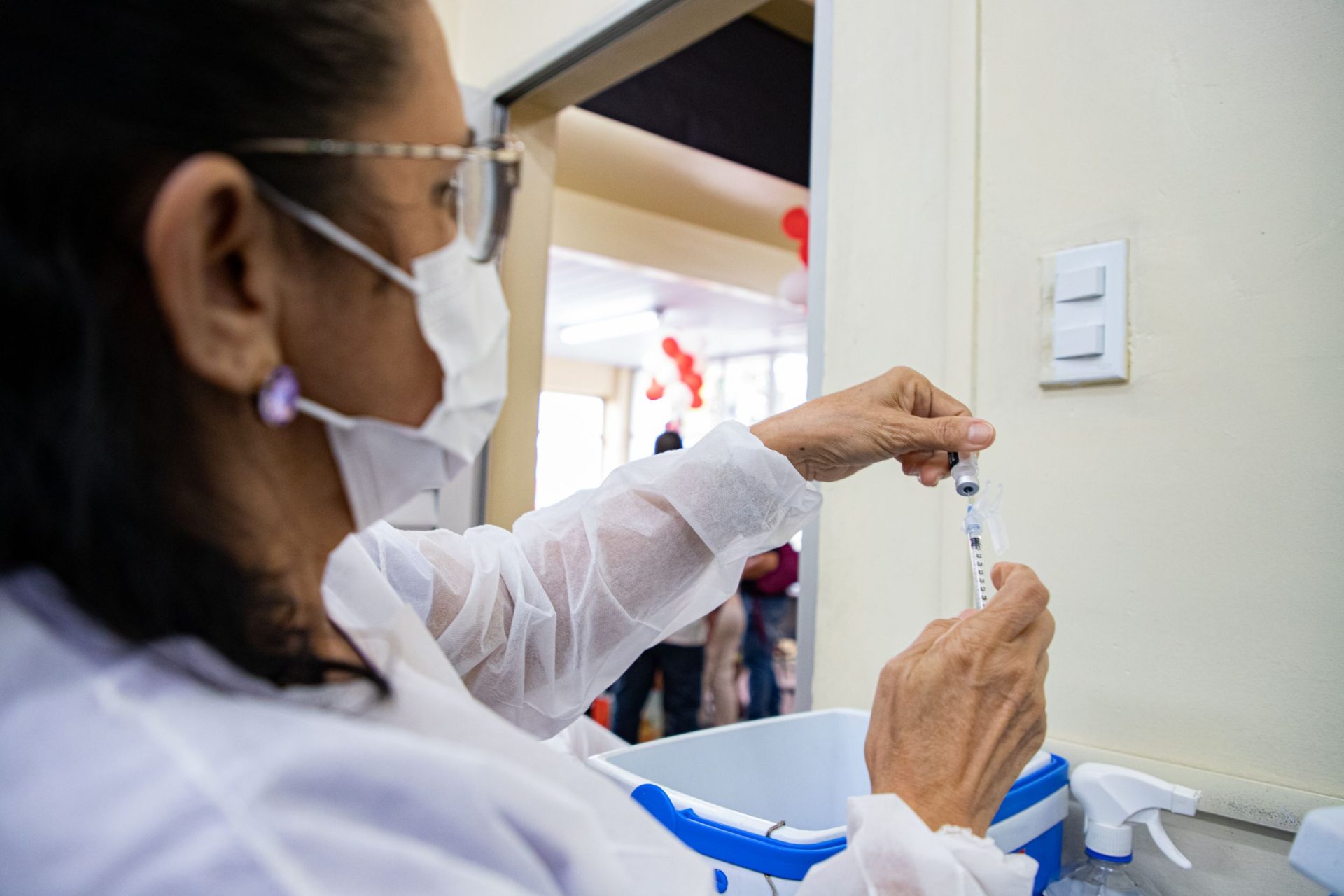 Vacinação contra a Influenza em Manaus - Foto: Graziela Praia/Semsa