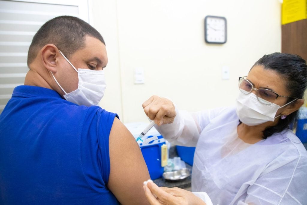 Vacinação contra a Influenza em Manaus - Foto: Graziela Praia/Semsa