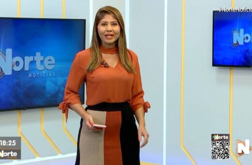 O Norte Notícias é apresentado por Mariana Rocha – Foto: Reprodução/TV Norte Amazonas