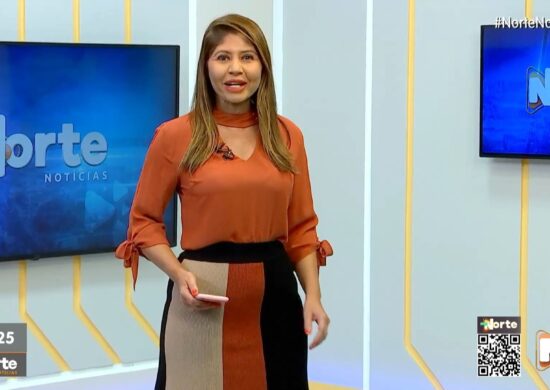 O Norte Notícias é apresentado por Mariana Rocha – Foto: Reprodução/TV Norte Amazonas