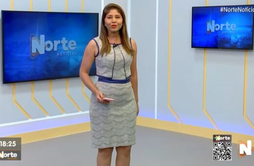 O Norte Notícias é apresentado por Mariana Rocha – Foto: Reprodução/TV Norte Amazonas