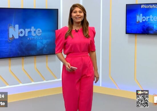 O Norte Notícias é apresentado por Mariana Rocha – Foto: Reprodução/TV Norte Amazonas