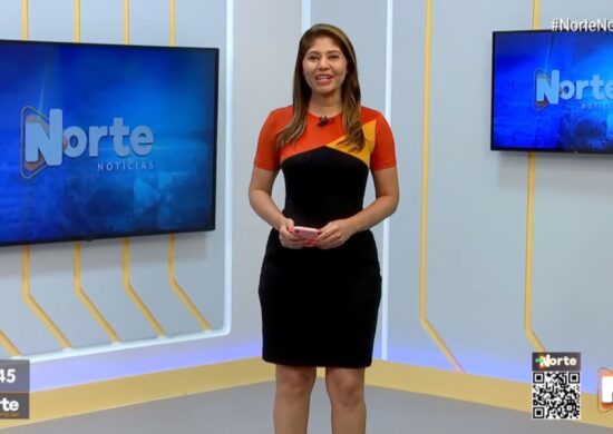 O Norte Notícias é apresentado por Mariana Rocha – Foto: Reprodução/TV Norte Amazonas