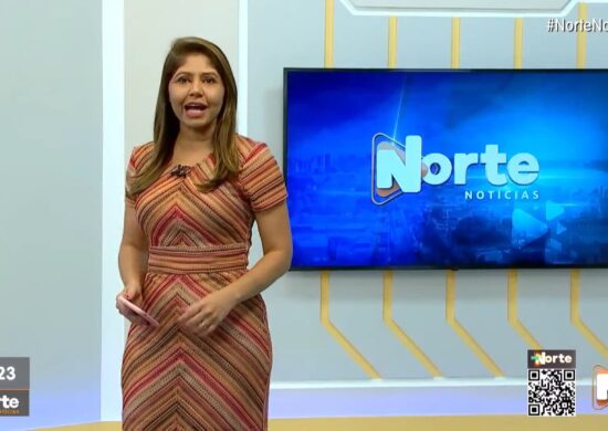 O Norte Notícias é apresentado por Mariana Rocha – Foto: Reprodução/TV Norte Amazonas