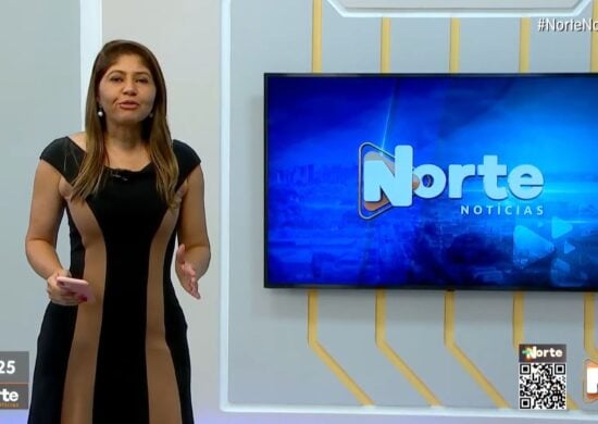 O Norte Notícias é apresentado por Mariana Rocha – Foto: Reprodução/TV Norte Amazonas