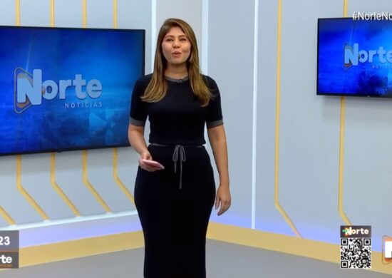 O Norte Notícias é apresentado por Mariana Rocha – Foto: Reprodução/TV Norte Amazonas