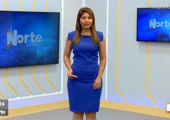 O Norte Notícias é apresentado por Mariana Rocha – Foto: Reprodução/TV Norte Amazonas