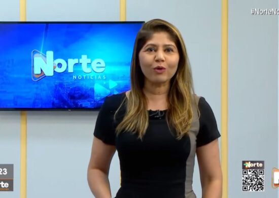 O Norte Notícias é apresentado por Mariana Rocha – Foto: Reprodução/TV Norte Amazonas