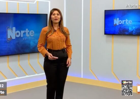 O Norte Notícias é apresentado por Mariana Rocha – Foto: Reprodução/TV Norte Amazonas