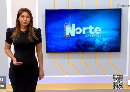 O Norte Notícias é apresentado por Mariana Rocha – Foto: Reprodução/TV Norte Amazonas