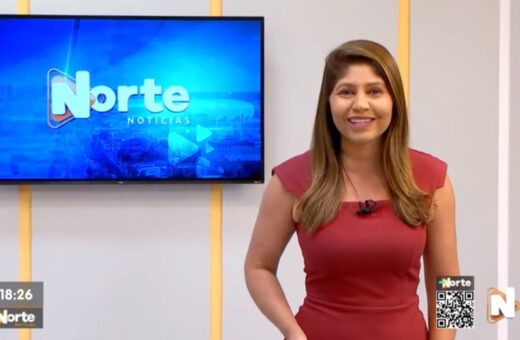 O Norte Notícias é apresentado por Mariana Rocha – Foto: Reprodução/TV Norte Amazonas