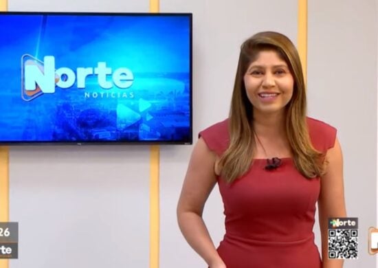 O Norte Notícias é apresentado por Mariana Rocha – Foto: Reprodução/TV Norte Amazonas