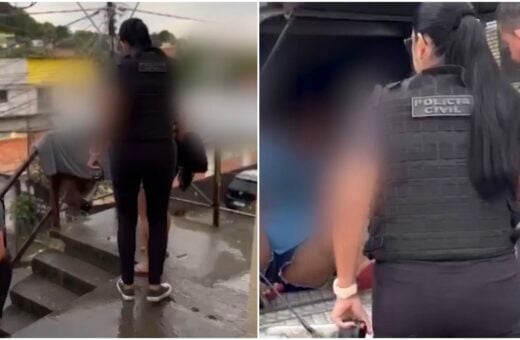 Mãe e tia são presas por explorar sexualmente adolescente no Amazonas. Foto: Reprodução/ TV Norte Amazonas.