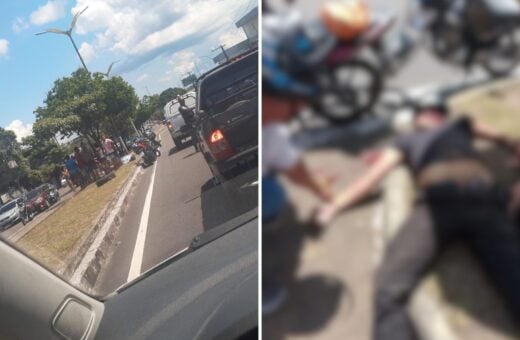 Motociclista morreu ao colidir com árvore - Foto: Reprodução/WhatsApp