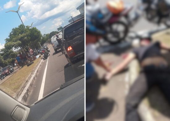 Motociclista morreu ao colidir com árvore - Foto: Reprodução/WhatsApp