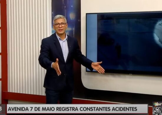 O Programa Na Mira é apresentado por Valter Frota - Foto: Reprodução/TV Norte Amazonas