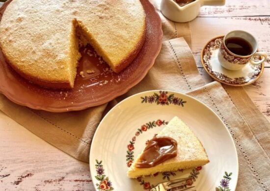 Pão de ló perfeito - Foto: Reprodução/Receitaria