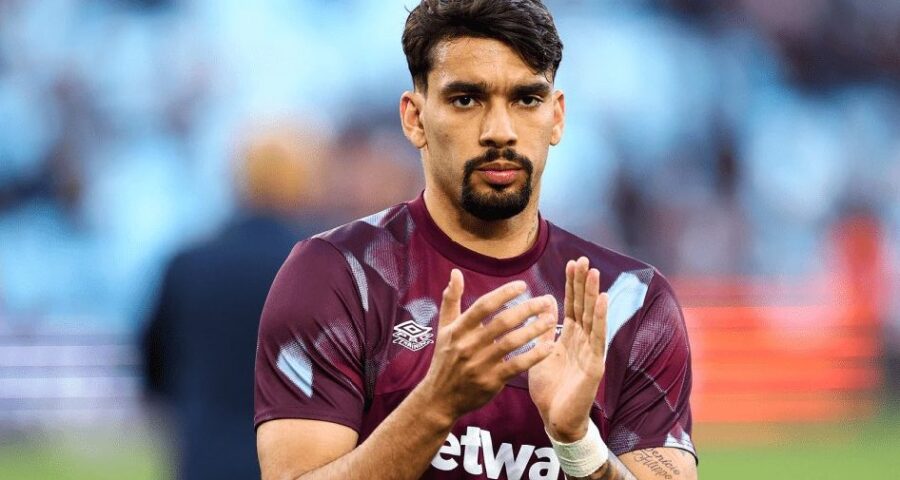 Paquetá se envolve em briga com torcida holandesa após vitória de West Ham - Foto: Reprodução/twitter @COYIronscom