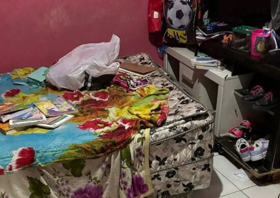 Quarto do suspeito de pornografia infantil em Manaus - Foto: Divulgação/PF