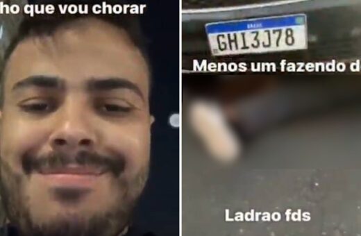 Motorista de app Christopher Rodrigues afirmou ter atropelado jovem - Foto: Reprodução/Twitter @10Abafando_