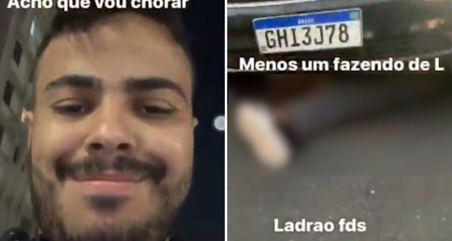 Motorista de app Christopher Rodrigues afirmou ter atropelado jovem - Foto: Reprodução/Twitter @10Abafando_