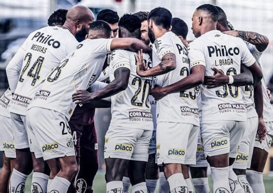 O Santos e o Bahia seguem no confronto pelo Campeonato Brasileiro Série A - Foto: Reprodução/Twitter @SantosFC