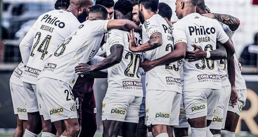 O Santos e o Bahia seguem no confronto pelo Campeonato Brasileiro Série A - Foto: Reprodução/Twitter @SantosFC