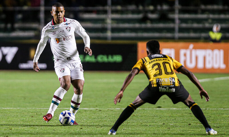 Apesar da derrota, o Fluminense segue líder no Grupo D da fase de grupos - Foto: Marcelo Gonçalves/FFC/divulgação