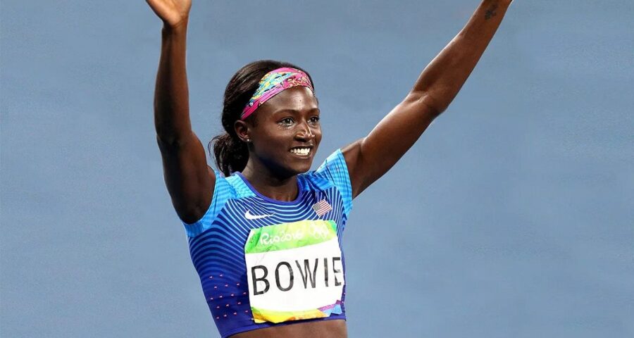 Tori Bowie conquistou várias medalhas, entre elas, a medalha de ouro Rio-2016 - Foto: Reprodução/Twitter @TeamJA876