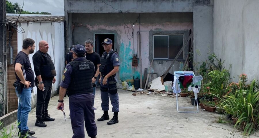 Trio executado a tiros estava dentro de uma residência e não teve chance de defesa - Foto: Reprodução/WhatsApp