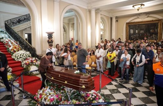 Corpo do ex-vereador foi velado no hall do Palácio Pedro Ernesto - Foto: Ascom/CMRJ