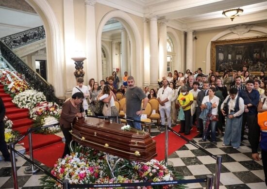 Corpo do ex-vereador foi velado no hall do Palácio Pedro Ernesto - Foto: Ascom/CMRJ