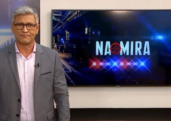 O Programa Na Mira é apresentado por Valter Frota – Foto: Reprodução/TV Norte Amazonas.