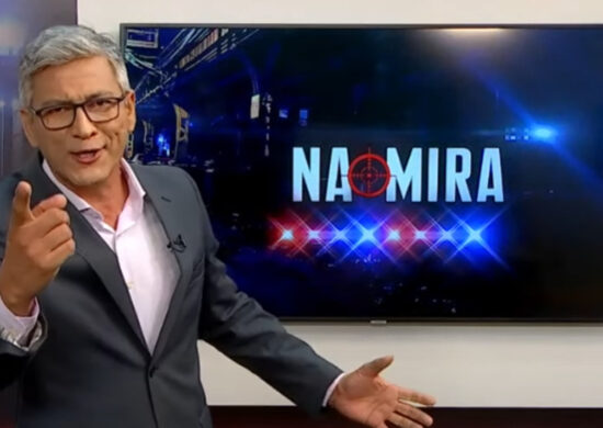 O Programa Na Mira é apresentado por Valter Frota – Foto: Reprodução/TV Norte Amazonas.