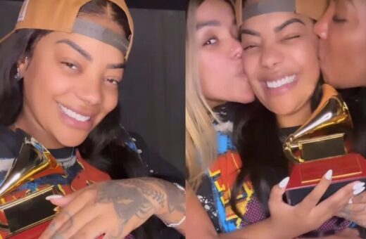 Ludmilla emocionada ao lado de sua esposa Bruna - Foto: Reprodução/Instagram/@ludmilla