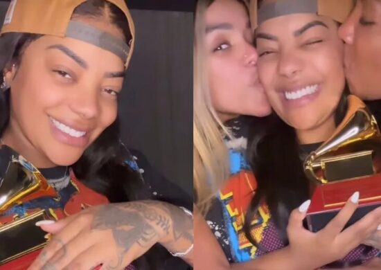 Ludmilla emocionada ao lado de sua esposa Bruna - Foto: Reprodução/Instagram/@ludmilla