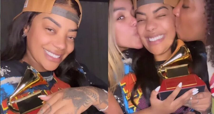 Ludmilla emocionada ao lado de sua esposa Bruna - Foto: Reprodução/Instagram/@ludmilla