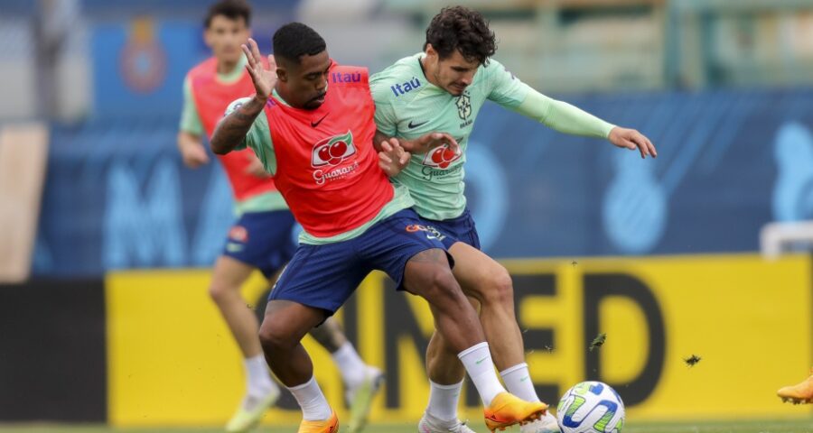 Seleção brasileira treina visando os próximos jogos - Foto: Reprodução/ Twitter Joilson Marconne/CBF