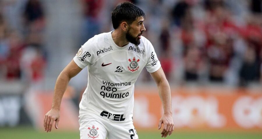 Corinthians entra em campo contra o Liverpool, pela última rodada da fase de grupos da Copa Libertadores - Foto: Reprodução/ Instagram @corinthians