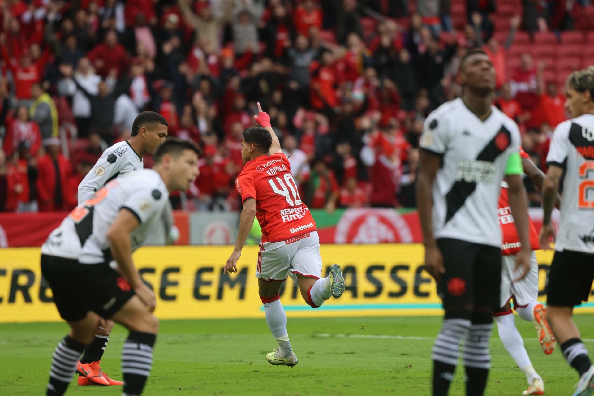 Internacional derrota o Vasco pela oitava rodada do Campeonato Brasileiro - Foto: Reprodução/Sport Club Internacional
