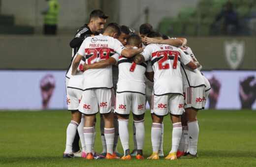 São Paulo entra em campo pela fase de grupos da Conmebol - Foto: Reprodução/ Rubens Chiri / saopaulofc.net