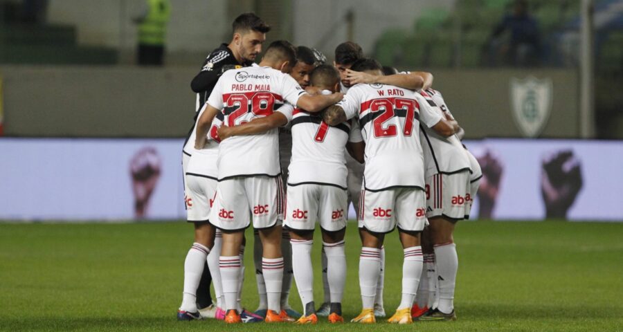 São Paulo entra em campo pela fase de grupos da Conmebol - Foto: Reprodução/ Rubens Chiri / saopaulofc.net