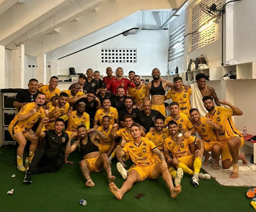 Amazonas FC vence o Náutico-PE, pela 10ª rodada do Brasileirão, no estádio dos Aflitos - Foto: Reprodução/ Twittter @oficialamfc