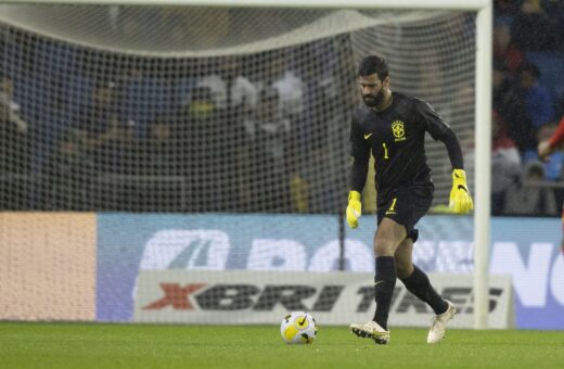 Somente os goleiros jogavam de preto na seleção brasileira - Foto: Lucas Figueiredo/CBF