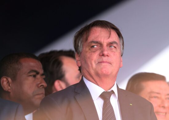 O ex-presidente Jair Bolsonaro em São Paulo - Foto: Werther Santana/ Estadão Conteúdo