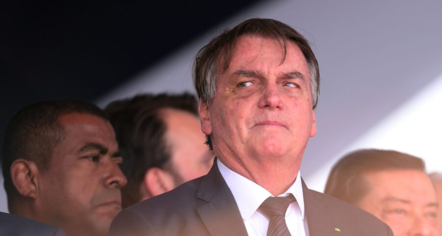 O ex-presidente Jair Bolsonaro em São Paulo - Foto: Werther Santana/ Estadão Conteúdo