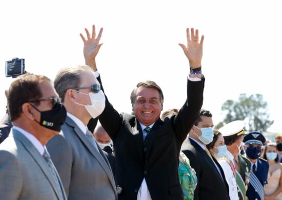 Bolsonaro sem máscara em Brasília - Foto: Carolina Antunes/PR